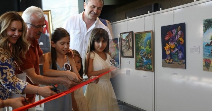 DÜŞTEN GERÇEĞE RESİM SERGİSİ AÇILDI