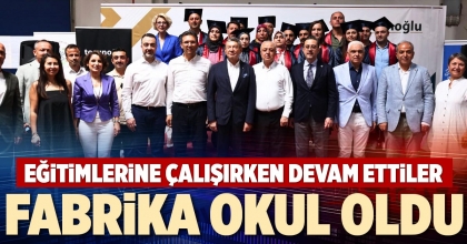 FABRİKA OKUL OLDU