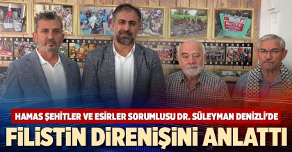 FİLİSTİN DİRENİŞİNİ ANLATTI
