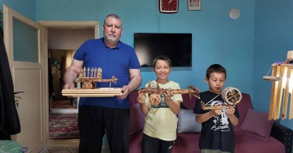 GEDİZLİ USTA YUSUF KARTAL'IN AHŞAP TUTKUSU