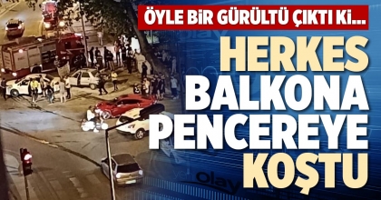 HERKES BALKONA PENCEREYE KOŞTU