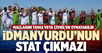 İDMANYURDU’NUN STAT ÇIKMAZI