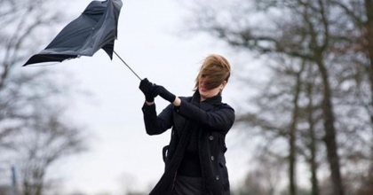 KUVVETLİ RÜZGÂR VE FIRTINA UYARISI