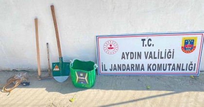 KAÇAK KAZI YAPAN 6 ŞÜPHELİ SUÇÜSTÜ YAKALANDI
