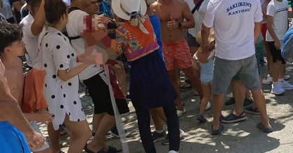 KANYONDA BAŞINA TAŞ DÜŞEN ÇOCUK AĞIR YARALANDI