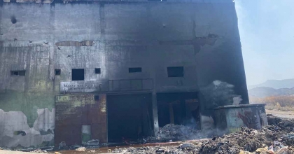 KARŞIYAKA BELEDİYESİ KATI ATIK TESİSİNDE YANGIN