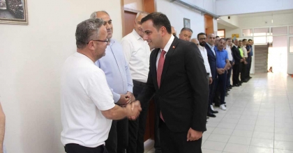 KAYMAKAM ALTUNTAŞ GÖREVE BAŞLADI