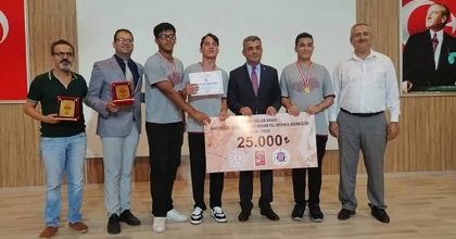 MATEMATİK OLİMPİYATLARINDA İL BİRİNCİSİ OLDU