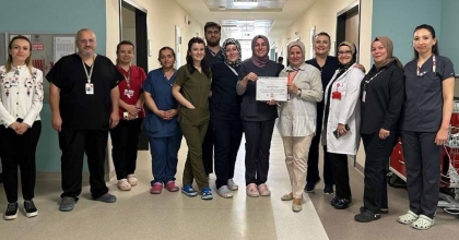 KÜTAHYA ŞEHİR HASTANESİ'NDE EL HİJYENİ TEŞEKKÜRÜ