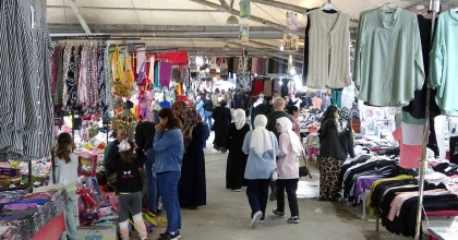 KÜTAHYA'DA BAYRAM PAZARI İLGİ GÖRÜYOR