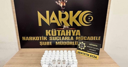KÜTAHYA’DA UYUŞTURUCU HAP OPERASYONU