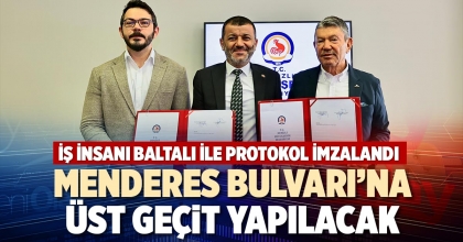 MENDERES BULVARI’NA ÜST GEÇİT YAPILACAK