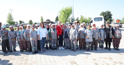 MERKEZEFENDİ BELEDİYESİ’NDE BAYRAMLAŞMA TELAŞI