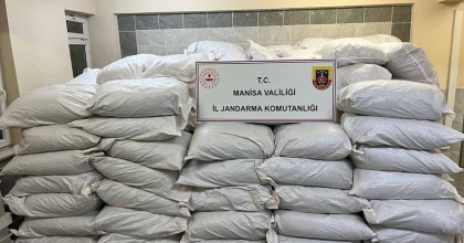MANİSA’DA 7 BİN 900 KİLO KIYILMIŞ TÜTÜN ELE GEÇİRİLDİ