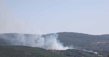 MENTEŞE'DE ÇIKAN YANGIN KONTROL ALTINA ALINDI