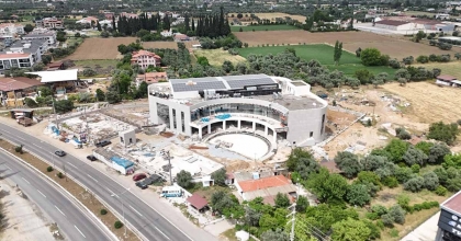 MİLAS KÜLTÜR MERKEZİ’NİN YÜZDE 77’Sİ TAMAMLANDI