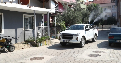 PAMUKKALE’DE SİNEKLE MÜCADELE BAŞLADI