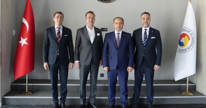 REKTÖR GÜNGÖR'DEN DSO BAŞKANI KASAPOĞLU'NA ZİYARET