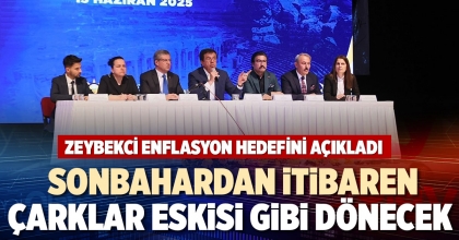  SONBAHARDAN İTİBAREN ÇARKLAR ESKİSİ GİBİ DÖNECEK