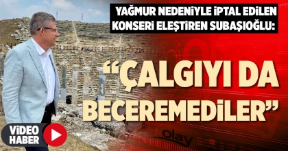 “ÇALGIYI DA BECEREMEDİLER”