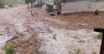TAVŞANLI’DA SAĞANAK YAĞMUR VE DOLU YAĞIŞI