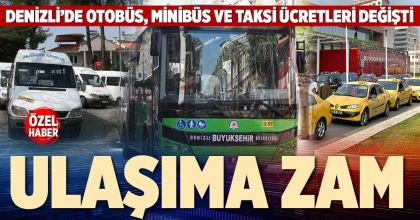 ULAŞIMA ZAM