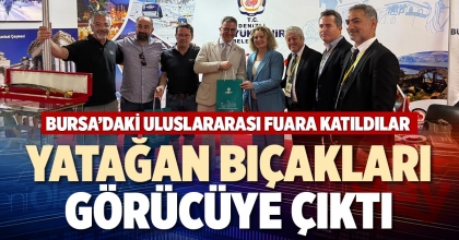 YATAĞAN BIÇAKLARI GÖRÜCÜYE ÇIKTI