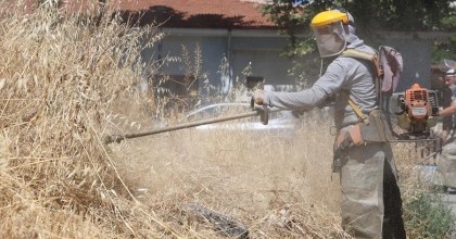 YUNUSEMRE’DEN PARK VE BAHÇELERDE KAPSAMLI ÇALIŞMA