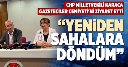 “YENİDEN SAHALARA DÖNDÜM”
