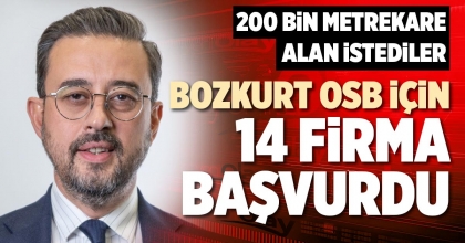 BOZKURT OSB İÇİN 14 FİRMA BAŞVURDU
