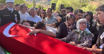 ŞEHİT ORMAN İŞÇİSİ RAGIP ŞAHİN, SON YOLCULUĞUNA UĞURLANDI