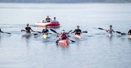 KÖYCEĞİZ KAYMAKAMI KUMCU, KANO ANTRENMANINA KATILDI