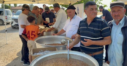 ABDÜLVAHAP GAZİ HAZRETLERİ TÜRBESİ’NDE MUHARREM AYI ETKİNLİĞİ
