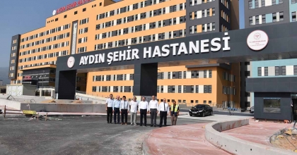 AYDIN'IN MODERN SAĞLIK KOMPLEKSİNİN YAPIM SÜRECİNDE SONA GELİNDİ