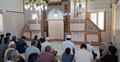 BELEN CAMİİ DUALARLA YENİDEN İBADETE AÇILDI