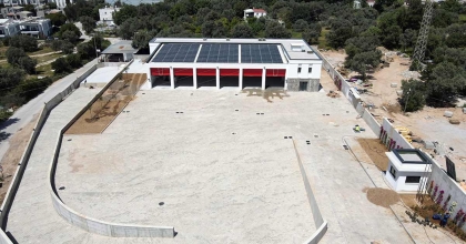 BODRUM İTFAİYE BİNASI TAMAMLANDI