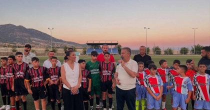 BUHARKENT'TE 'KENTİN ÇOCUKLARI' FUTBOL TURNUVASINDA İLK DÜDÜK ÇALDI