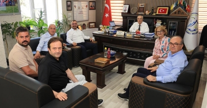 CHP’Lİ BAŞKANLARDAN AK PARTİLİ ARSLAN’A TEBRİK ZİYARETİ