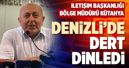KÜTAHYA, DENİZLİ’DE DERT DİNLEDİ