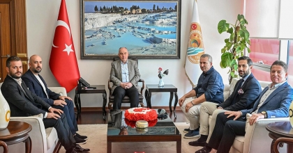 DENİZLİ İDMAN YURDU’NDAN VALİ COŞKUN’A ZİYARET