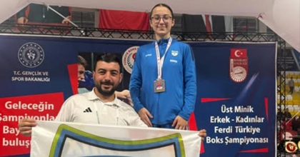 DENİZLİLİ CEYDA TÜRKİYE ŞAMPİYONU OLDU