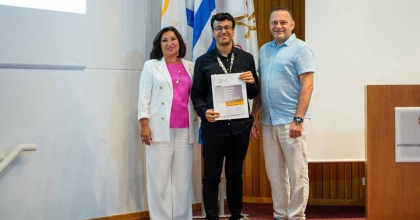 DPÜ’LÜ ÖĞRENCİYE ULUSLARARASI OLİMPİYAT KOMİTESİ’NDEN ÖDÜL