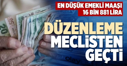 DÜZENLEME MECLİSTEN GEÇTİ