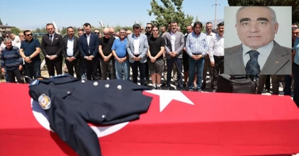 EMEKLİ EMNİYET MÜDÜRÜ BİÇER İÇİN TÖREN DÜZENLENDİ