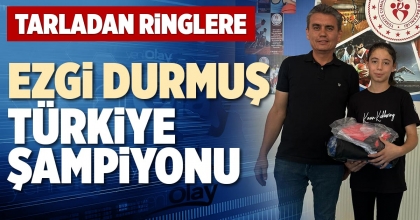EZGİ DURMUŞ TÜRKİYE ŞAMPİYONU