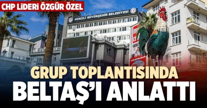 GRUP TOPLANTISINDA BELTAŞ’I ANLATTI