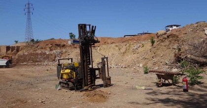 GAZİEMİR ESKİ KURŞUN FABRİKASI ALANINDA SONDAJ BAŞLADI