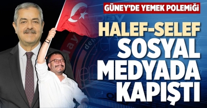 HALEF-SELEF SOSYAL MEDYADA  KAPIŞTI