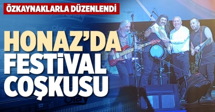 HONAZ’DA FESTİVAL COŞKUSU