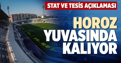 HOROZ YUVASINDA KALIYOR